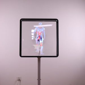 InfoTouch Totem holograma 3D cu leduri 4x